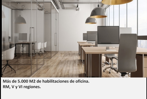 Construcción y habilitación de oficinas