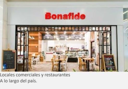Locales comerciales y gastronómicos.