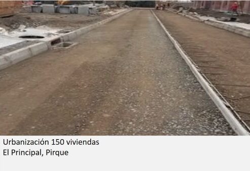 Urbanización conjunto habitacional.